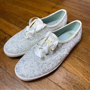 NEW Keds x Kate Spade Glitter Celebration Sneakers SZ 6